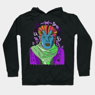 Wolf Man Stare Disco edit Hoodie